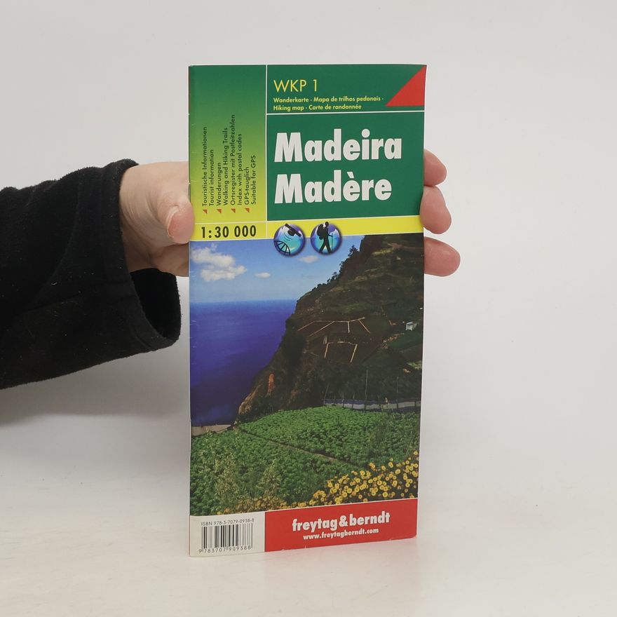 Freytag&Berndt WKP 1 Madeira 1:30 000 / turistická mapa