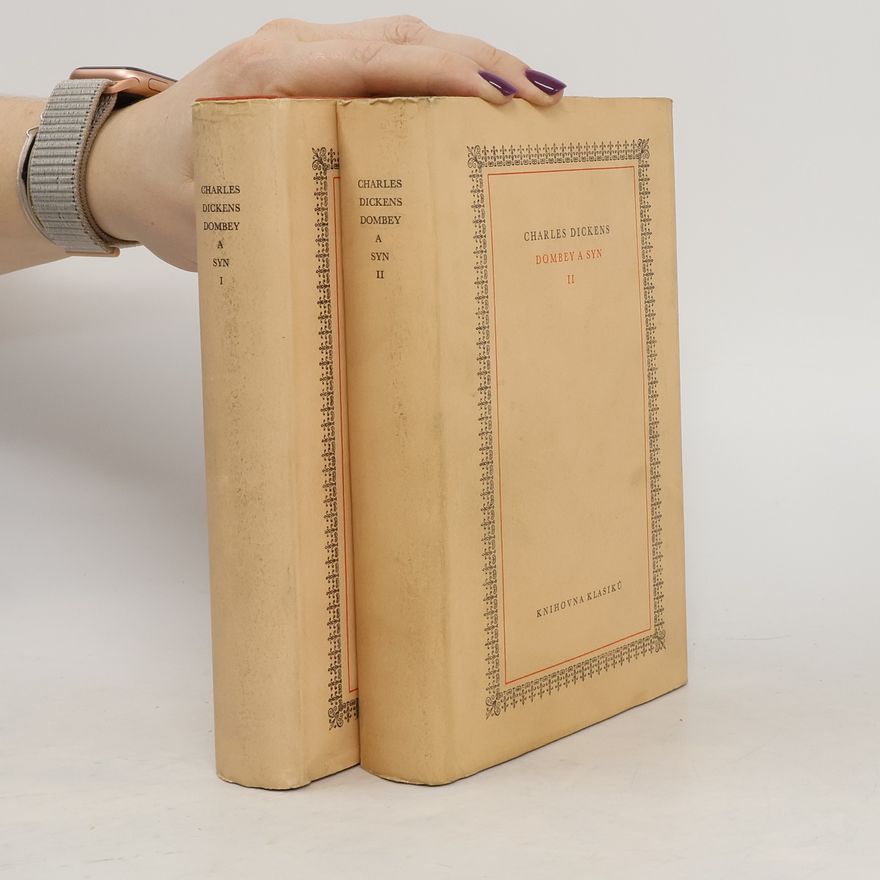 Charles Dickens Dombey a syn (1.-2. díl, 2 svazky)