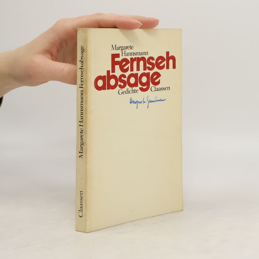 Margarete Hannsmann Fernsehabsage