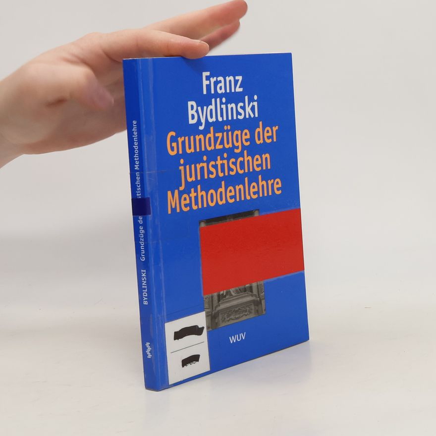 Franz Bydlinski Grundzüge der juristischen Methodenlehre