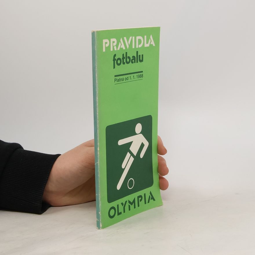 AA.VV. Pravidla fotbalu platná od 1. ledna 1988