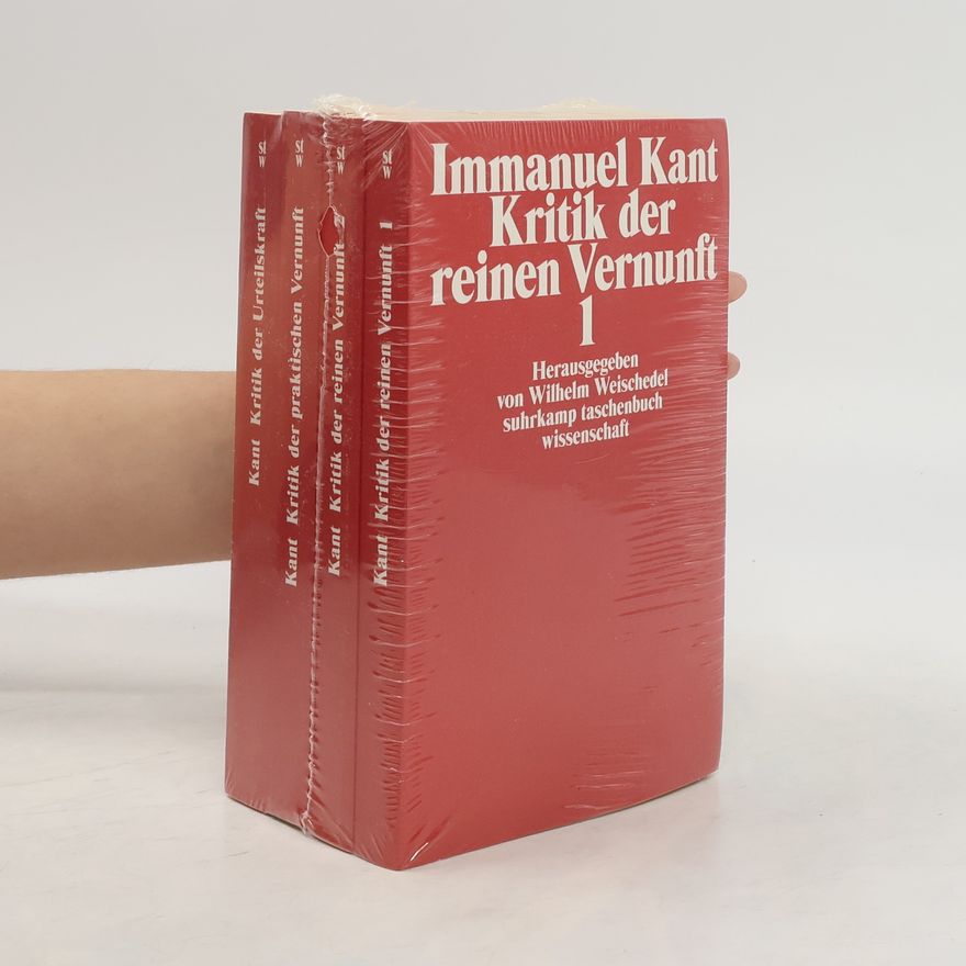 Karl Kehrbach Kritik der reinen Vernunft 1-4 díl