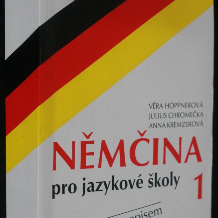 Julius Chromečka Němčina pro jazykové školy : s novým pravopisem