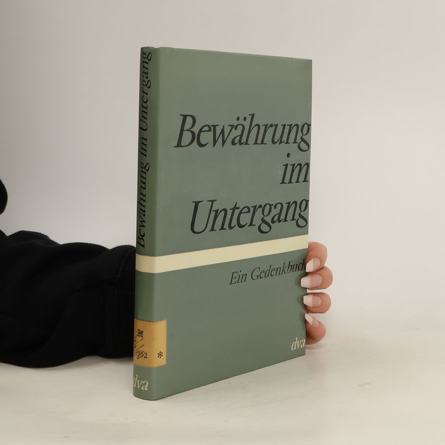 Autorenkollektiv Bewährung im Untergang