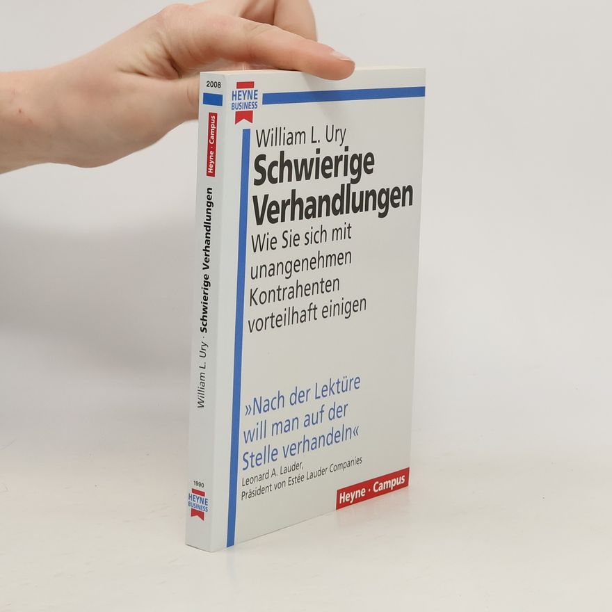 William Ury Schwierige Verhandlungen