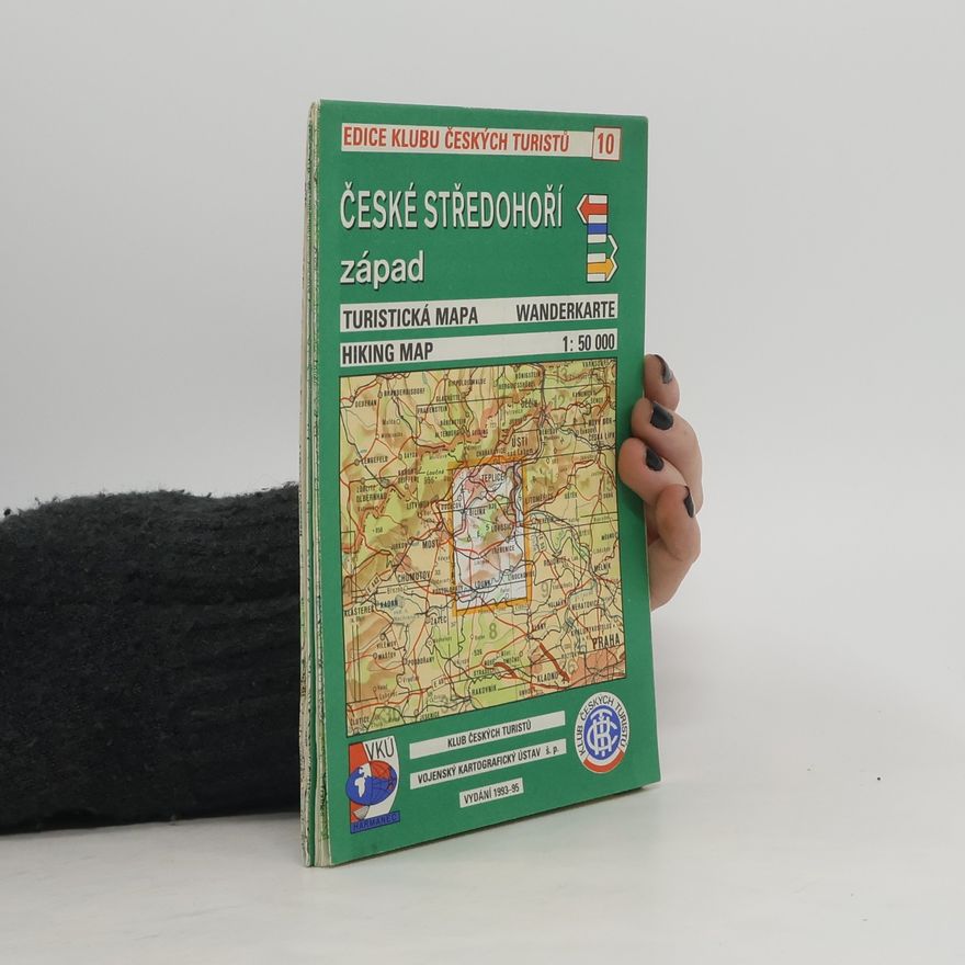 Kolektiv autorů České středohoří-západ turistická mapa : 1:50000