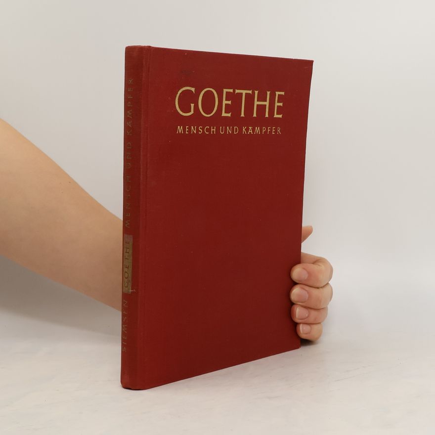 Anna Siemsen Goethe, Mensch und Kämpfer