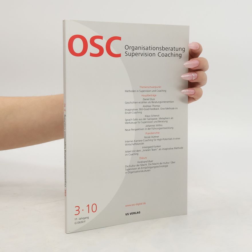 Autorenkollektiv Organisationsberatung Supervision Coaching 3/10