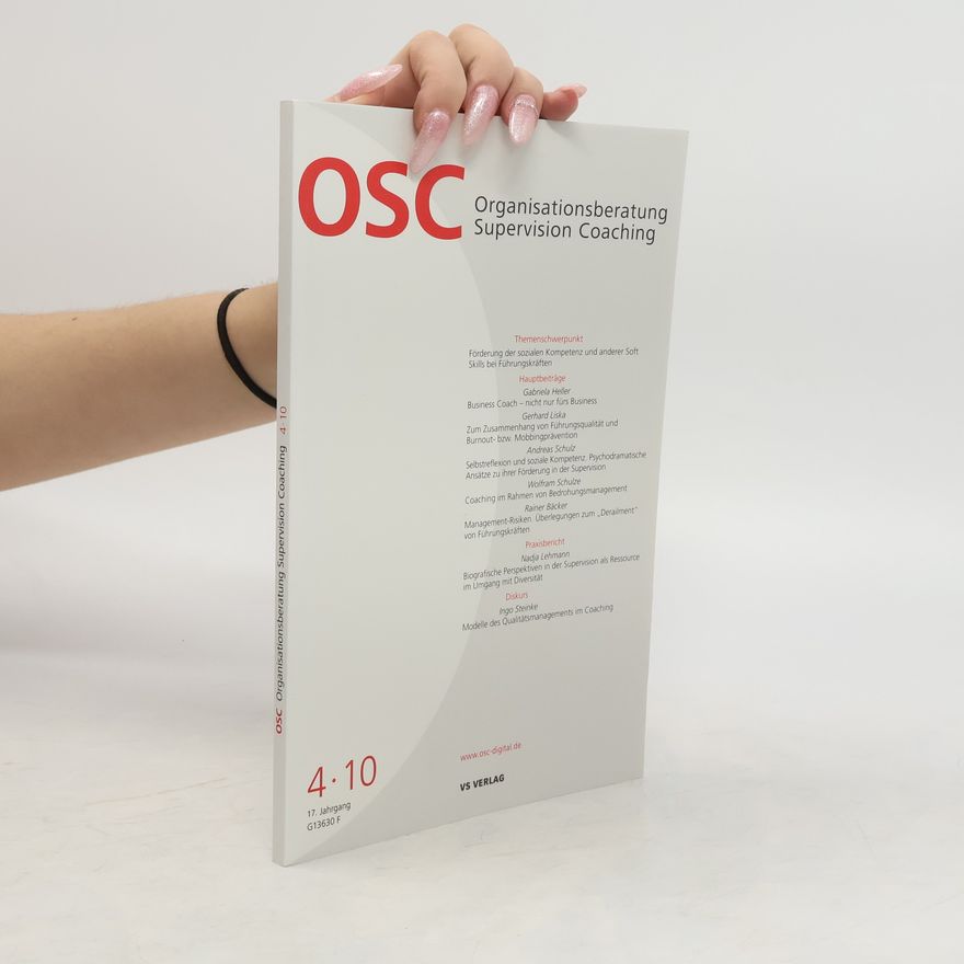 Autorenkollektiv Organisationsberatung Supervision Coaching 4/10