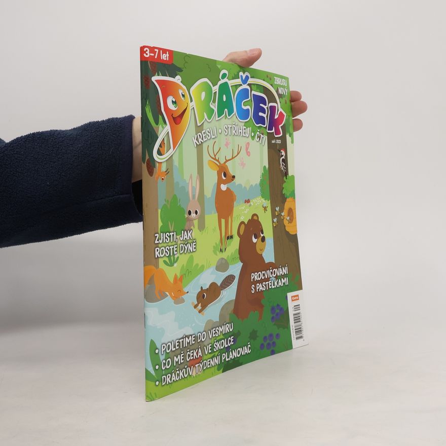 Kolektiv autorů Dráček. Kresli, stříhej, čti. 9/2023