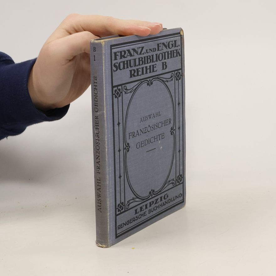 Various authors Auswahl französischer Gedichte