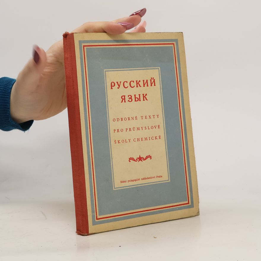 Jaroslav Pitro Russkij jazyk - odborné texty pro průmyslové školy chemické