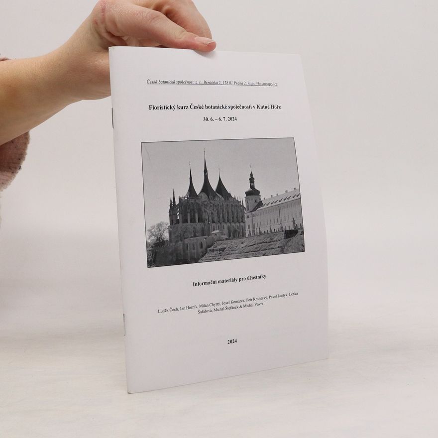 Collectif d'auteurs Floristický kurz České botanické společnosti v Kutné Hoře