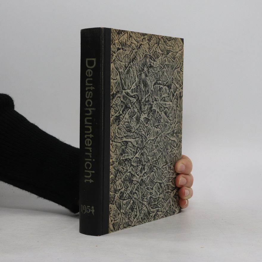Collectif d'auteurs Deutschunterricht. Jahrgang 1954
