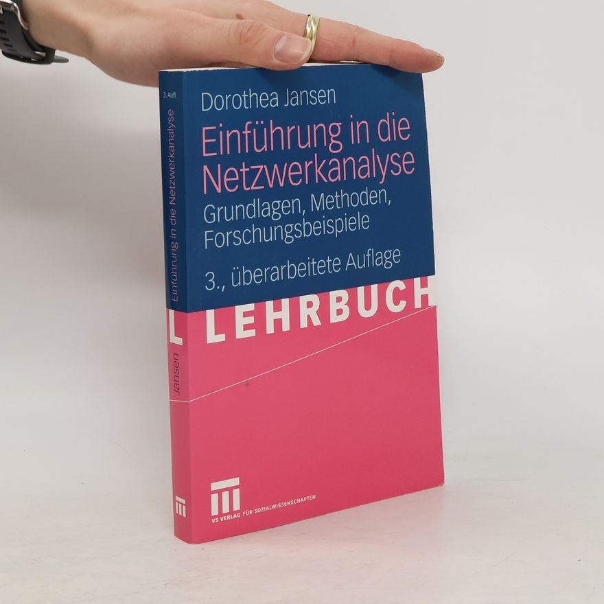 Dorothea Jansen Einführung in die Netzwerkanalyse