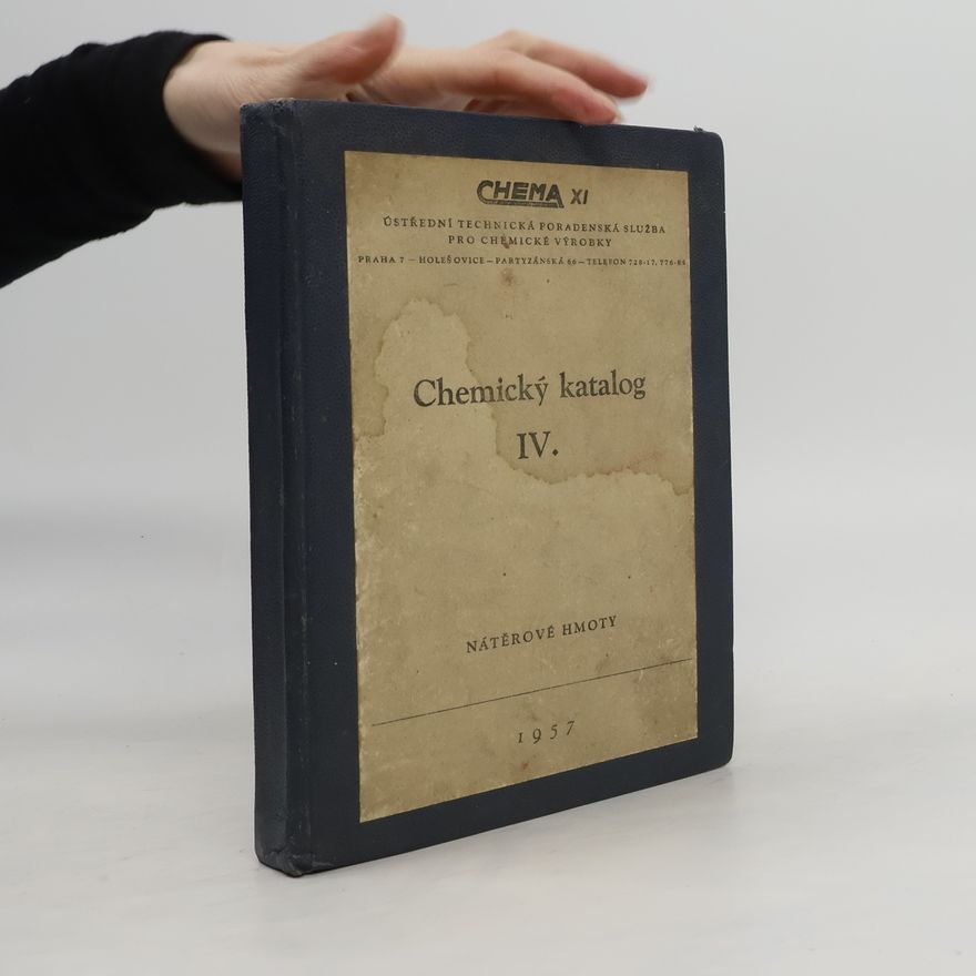 Collectif d'auteurs Chemický katalog IV.