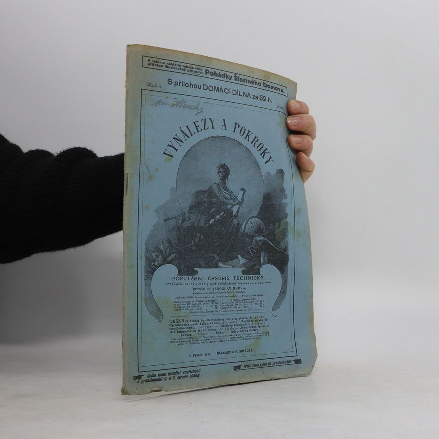 Various authors Vynálezy a pokroky 6/1910