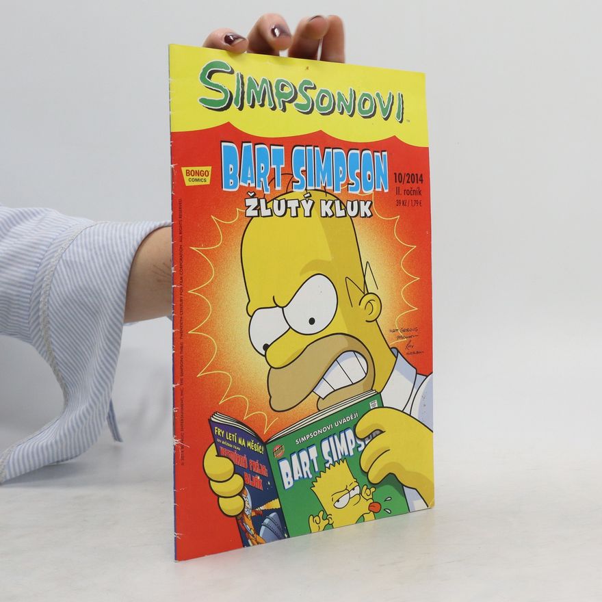 Matt Groening Bart Simpson. Žlutý kluk, 10/2014