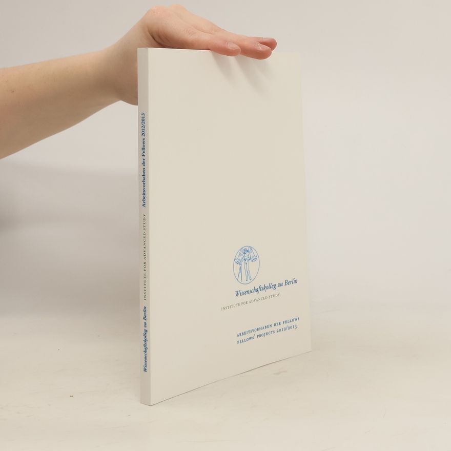Wolf-Dieter Grimm Wissenschaftskolleg zu Berlin. Institute for Advanced Study 2013/2014