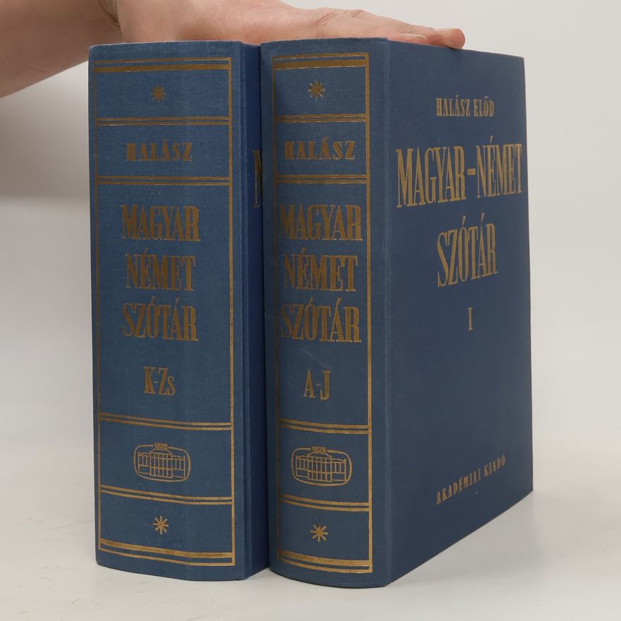 Előd Halász Magyar-Német Szótár I. - II.