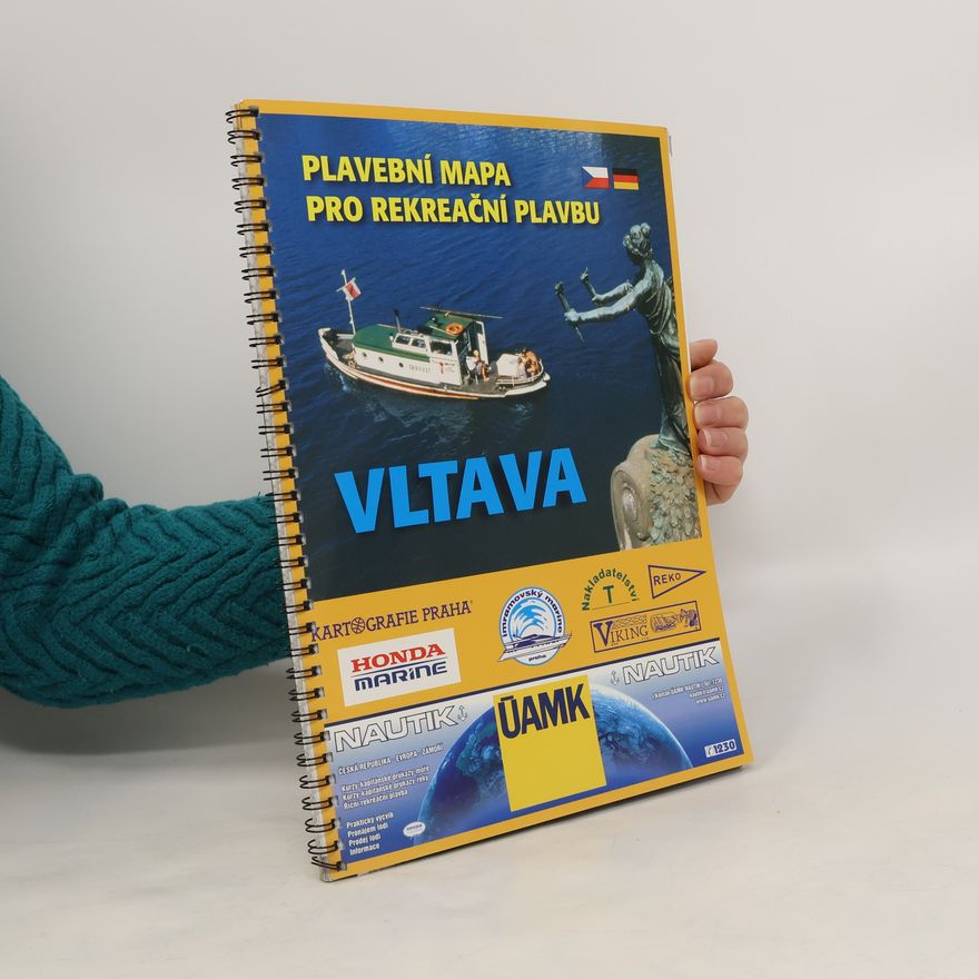 Miloš Janda Vltava plavební mapa pro rekreační plavbu