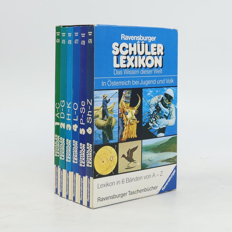 Autorenkollektiv Ravensburger Schülerlexikon. Das Wissen dieser Welt. Lexikon in 6 Bänden von A-Z