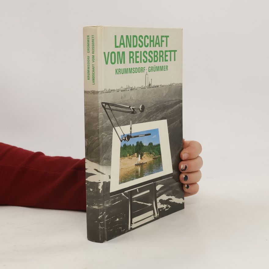 Johannes Albrecht Krummsdorf Landschaft vom Reissbrett