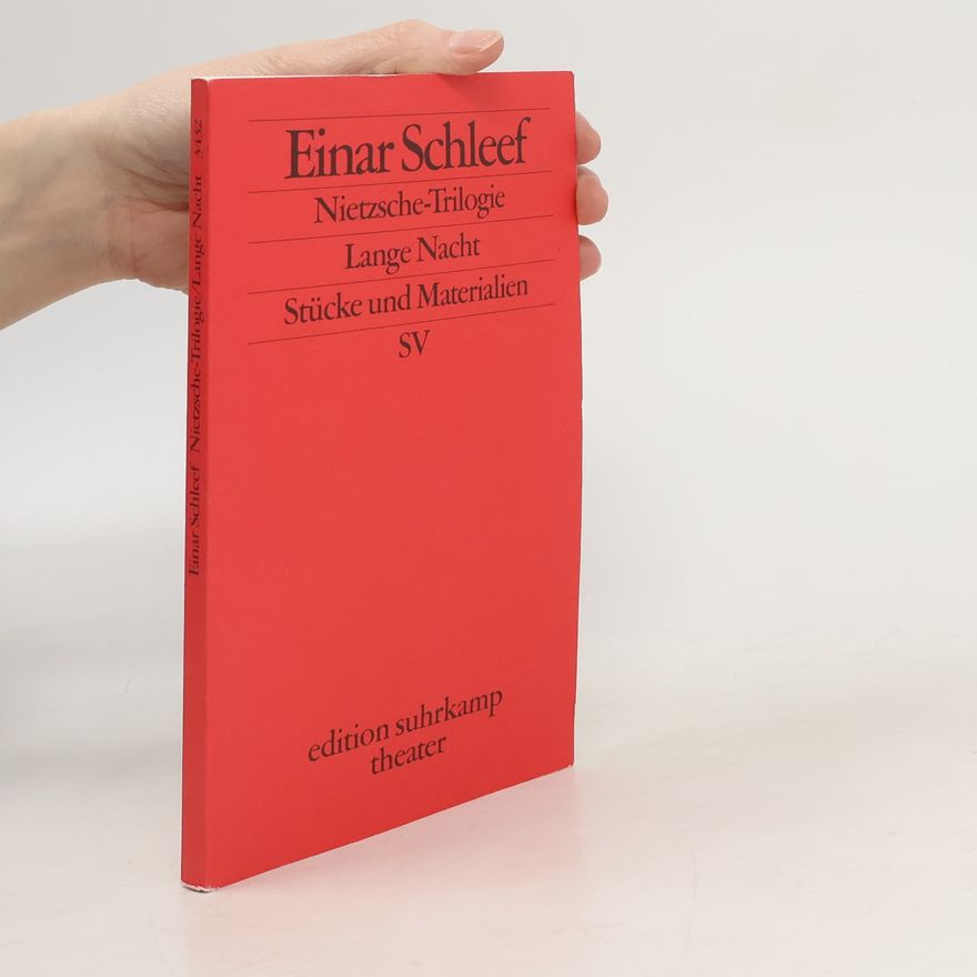 Einar Schleef Nietzsche-Trilogie