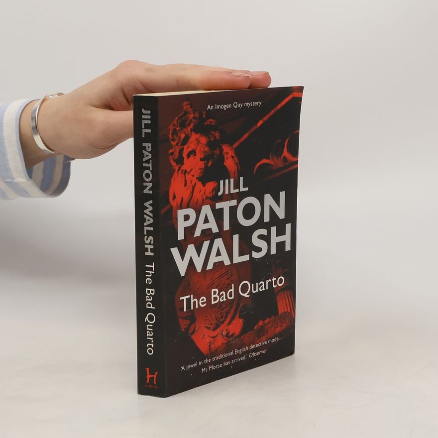 Jill Paton Walsh The Bad Quarto