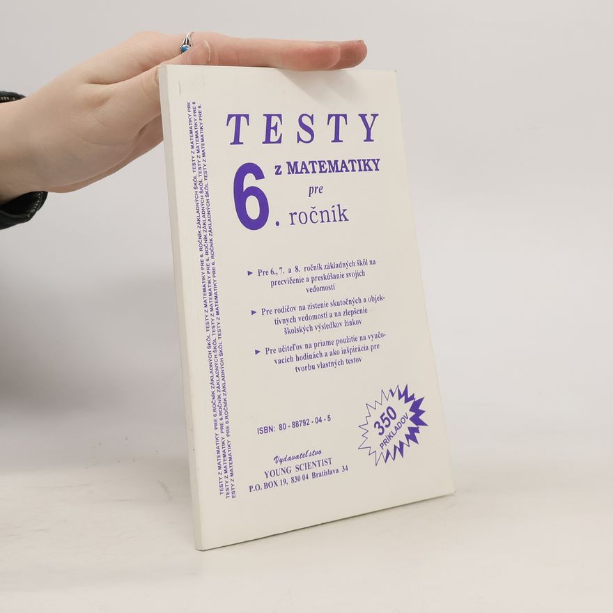 Marián Olejár Testy z matematiky pre 6. ročník