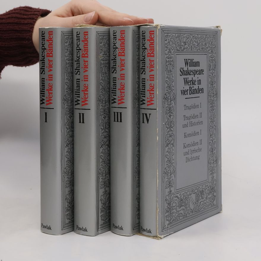 William Shakespeare Werke in vier Bänden 1.-4.