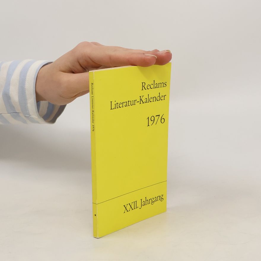 Autorenkollektiv Literatur-Kalender 1976