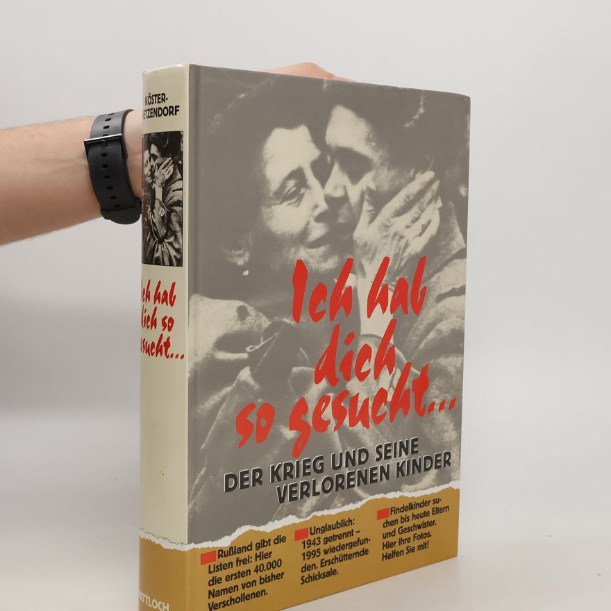 Maren Köster-Hetzendorf Ich hab dich so gesucht ...