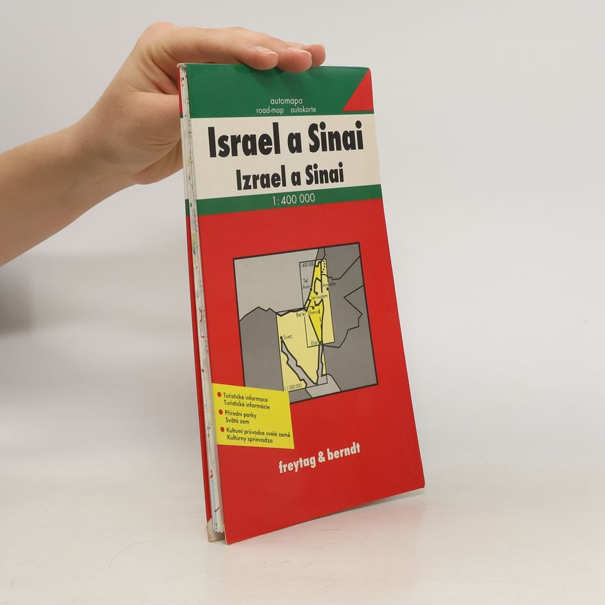 Autorenkollektiv Automapa Izrael a Sinaj 1:400 000