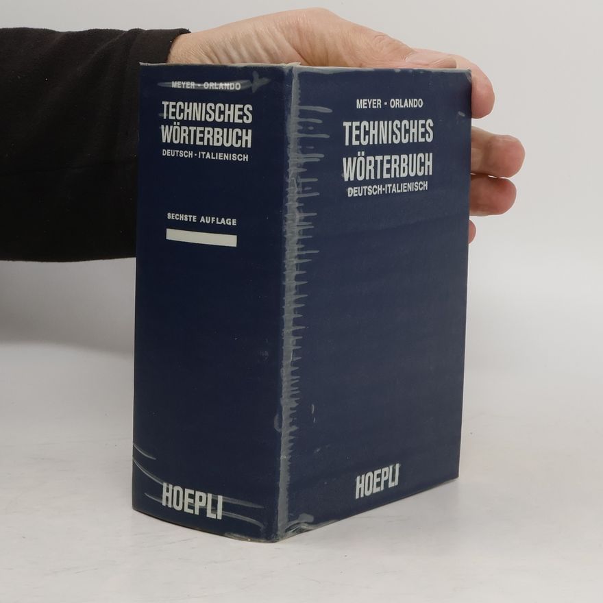 Autorenkollektiv Dizionario tecnico. Deutsch-Italienisch