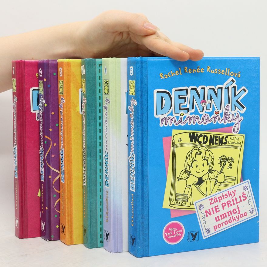 Rachel Renee Russell Denník mimoňky 1-5 (6 knih)