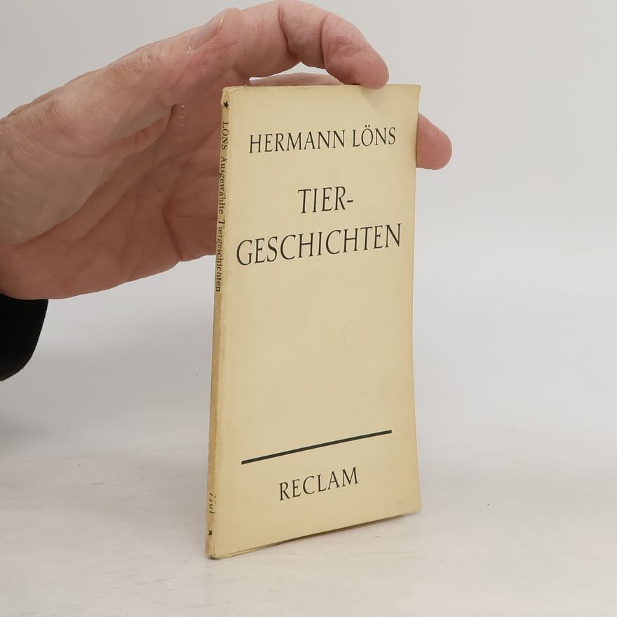 Hermann Löns Tiergeschichten