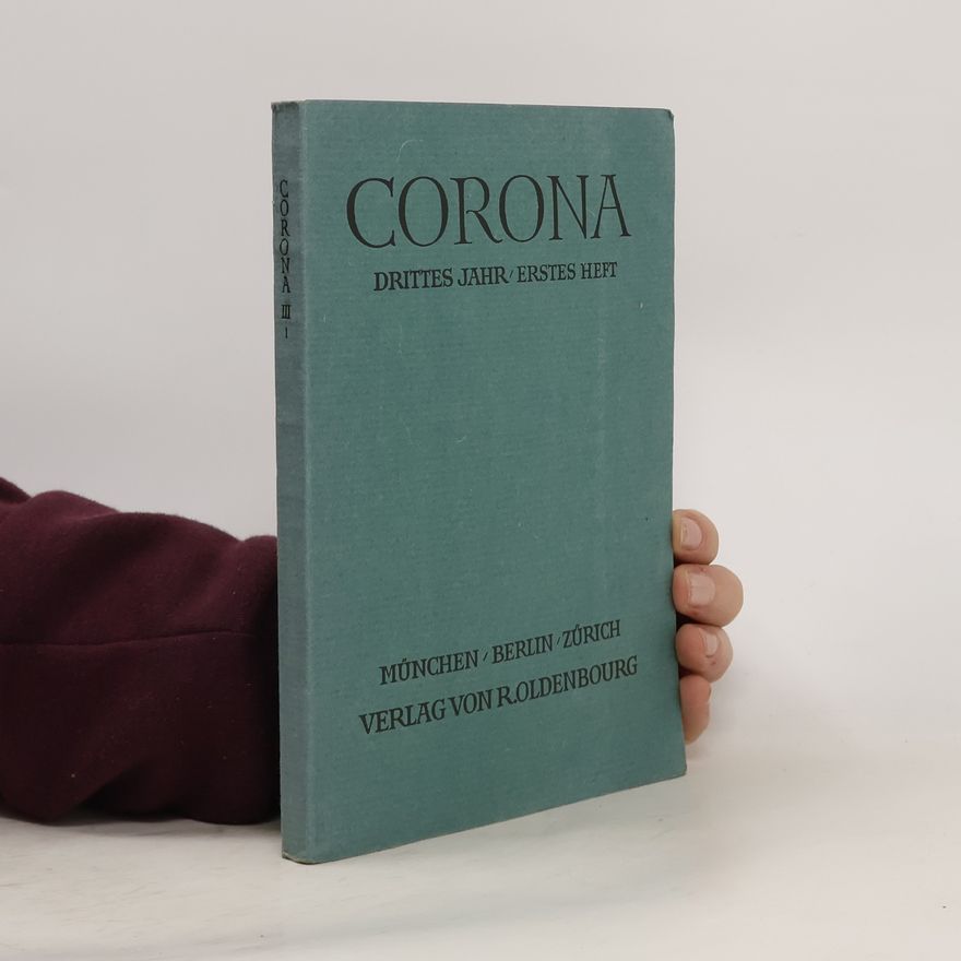 Autorenkollektiv Corona. Zehntes Jahr. Erstes Heft
