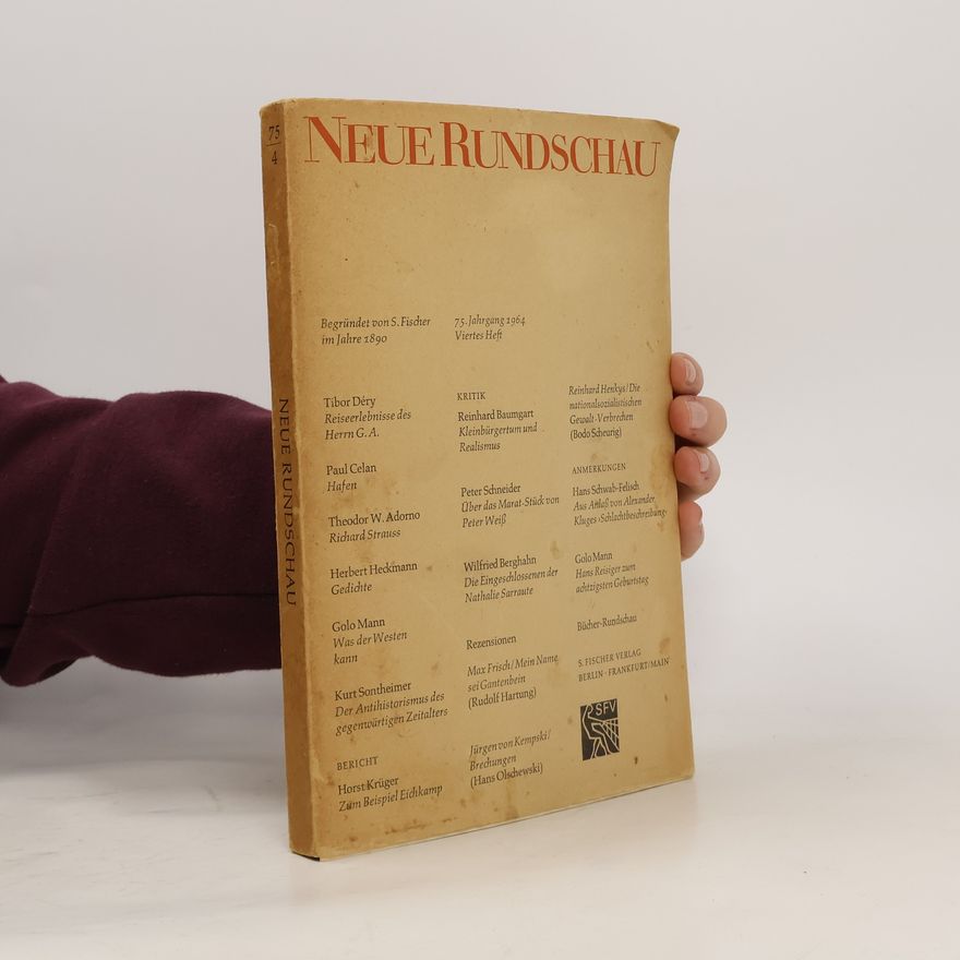 Autorenkollektiv Neue Rundschau 4/1975