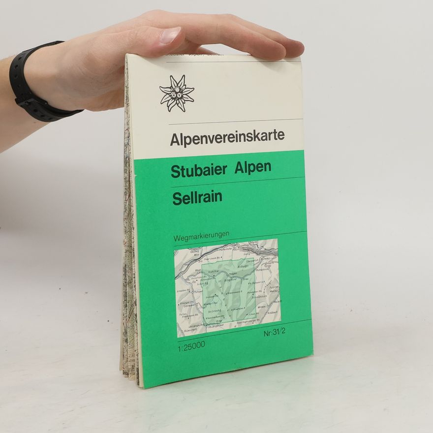 Kolektiv autorů Alpenvereinskarte Stubaier Alpen. Sellrain