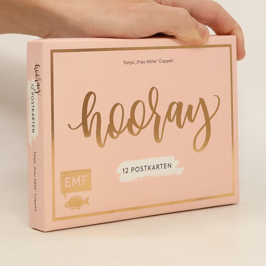 Tanja Cappell Hooray - 12 Handlettering Postkarten