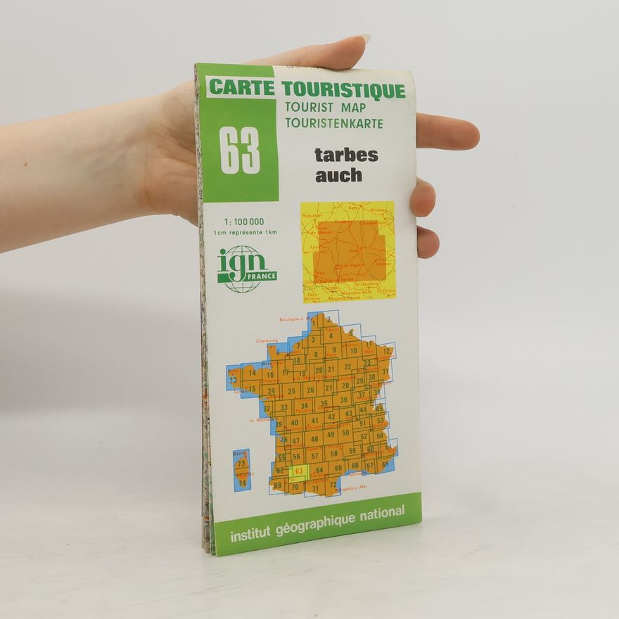 Kolektiv autorů Carte Touristique 63. Tarbes Auch