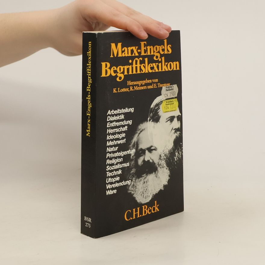 Karl Marx Marx-Engels-Begriffslexikon