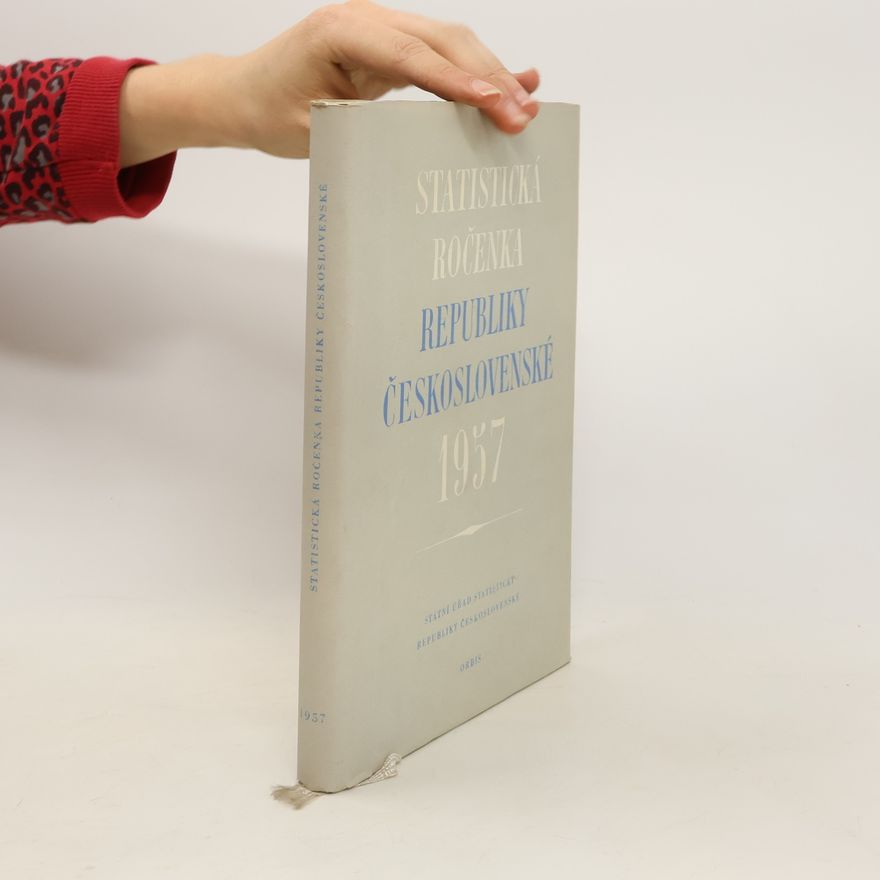 AA.VV. Statistická ročenka republiky Československé 1957