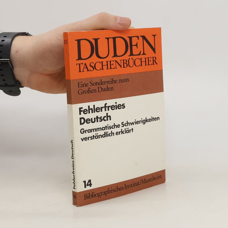 Dieter Berger Duden. Fehlerfreies Deutsch. Band 14