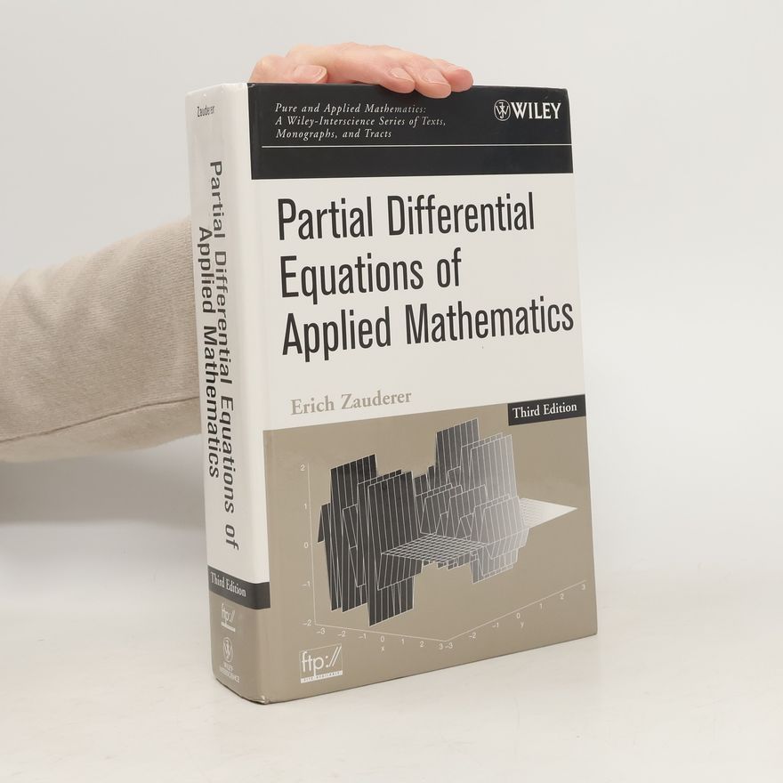 Erich Zauderer Partial Differential Equations of Applied Mathematics
