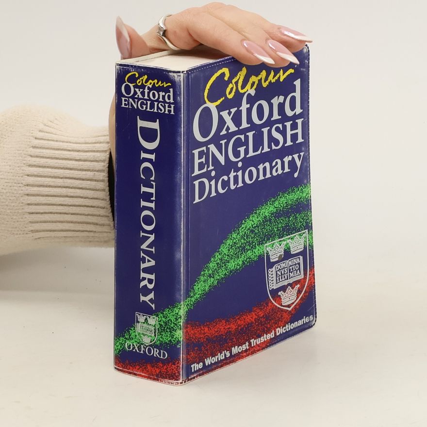 Julia Elliott The Colour Oxford English Dictionary