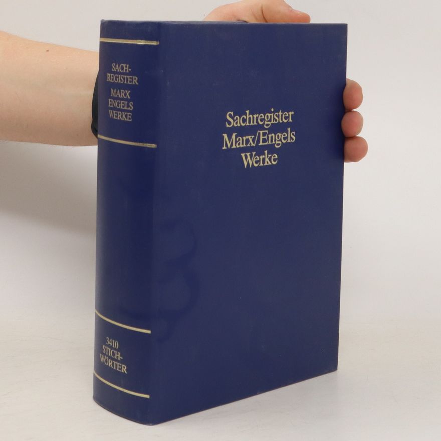 Willi Herferth Sachregister zu den Werken Karl Marx, Friedrich Engels