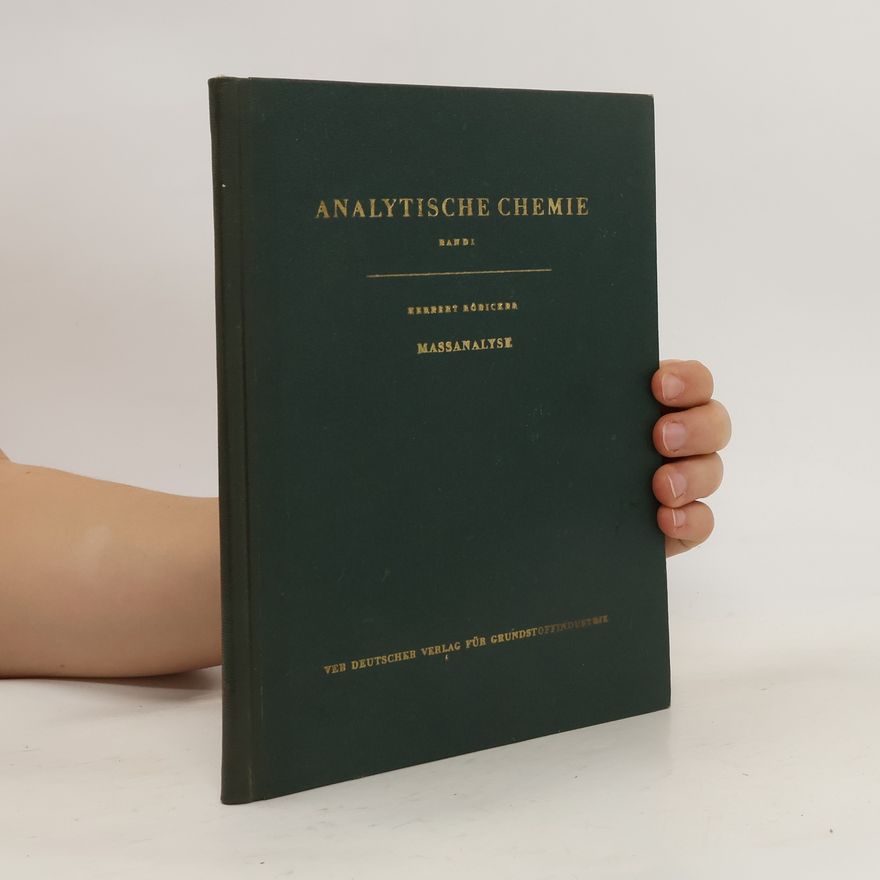 Autorenkollektiv Analytische Chemie