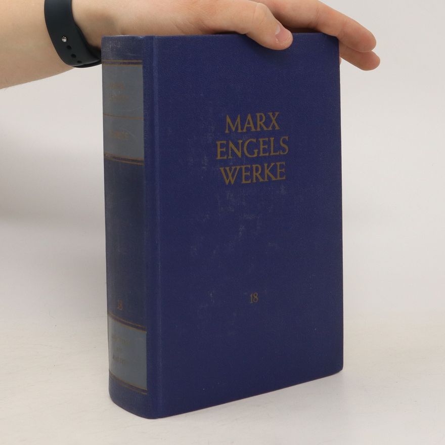 Karl Marx Marx Engels Werke 18